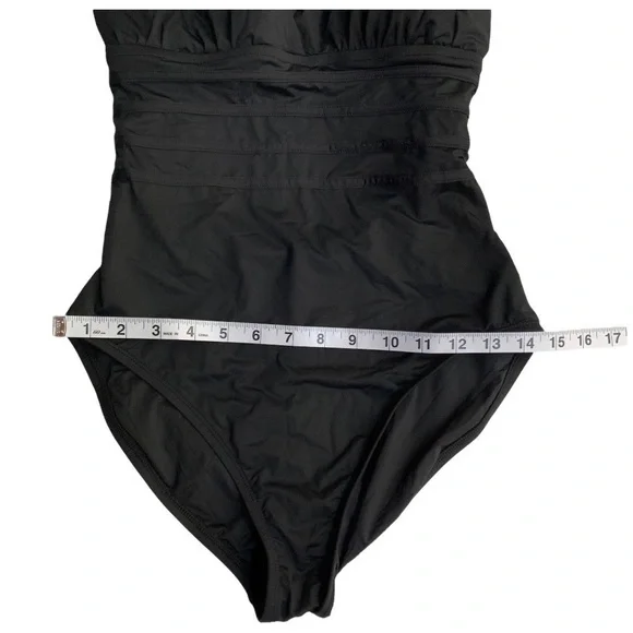 LA BLANCA Blue One-Piece Swimsuit! - Picture 5 of 7